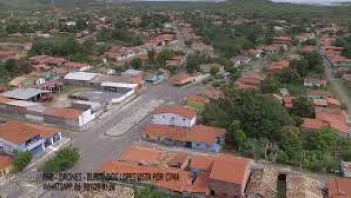 Vista aérea de Buriti dos Lopes (imagem colhida livremente na Internet - meramente ilustrativa)