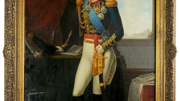 Conde do Rio Pardo– pintura de Simplício Rodrigues de Sá (1830). Museu Imperial. Coleção Tobias do Rego Monteiro.