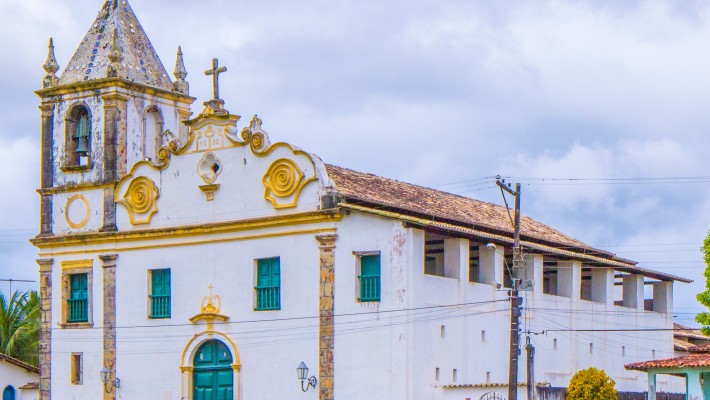 Igreja do antigo Seminário de Belém de Cachoeira, onde morou e estudou o biografado por cerca de vinte anos.