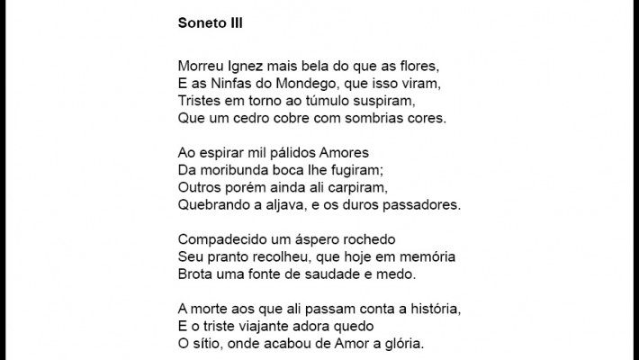 Soneto III
