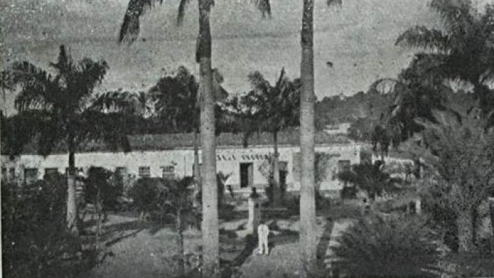 Praça Gonçalves Dias, no centro da cidade de Caxias - MA (Fonte: Excelsior, 1933).