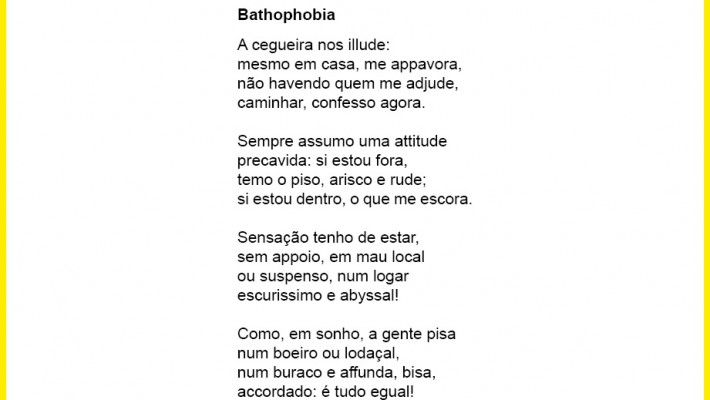 Bathophobia