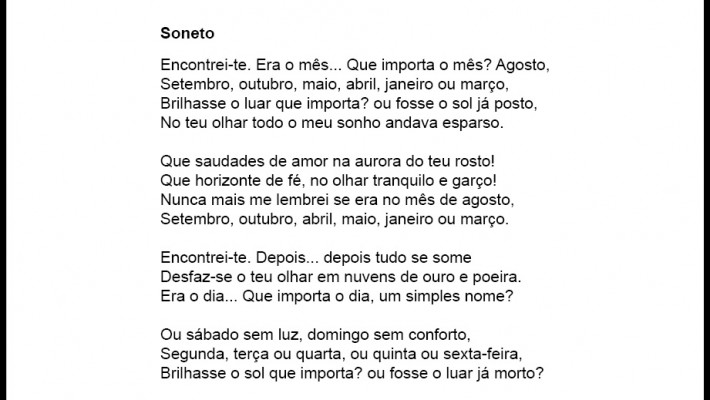 Soneto
