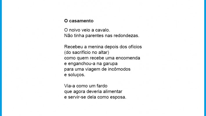 O casamento