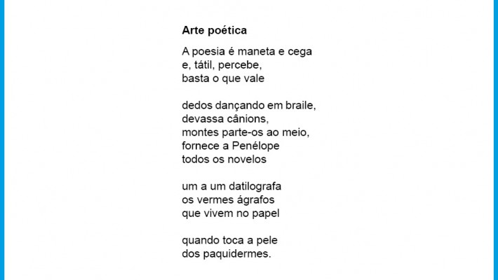 Arte poética