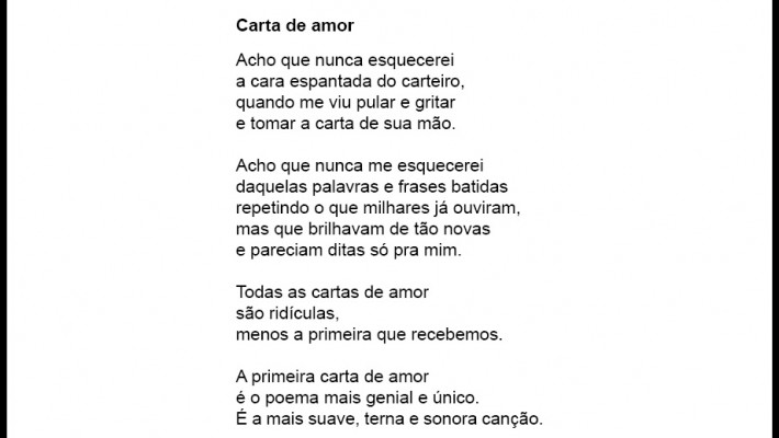 Carta de amor