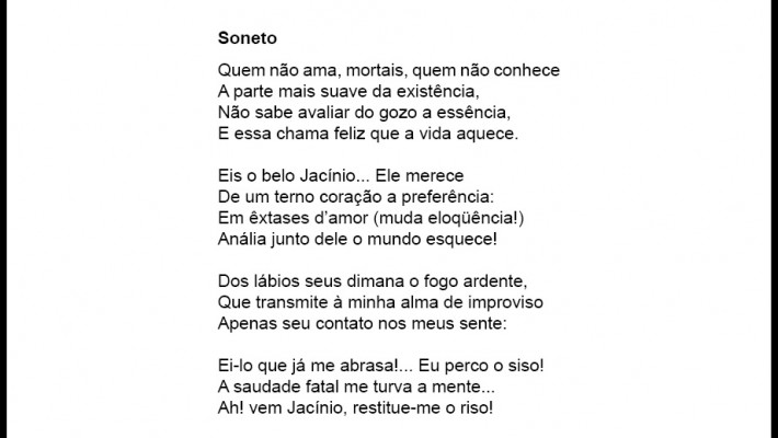 Soneto