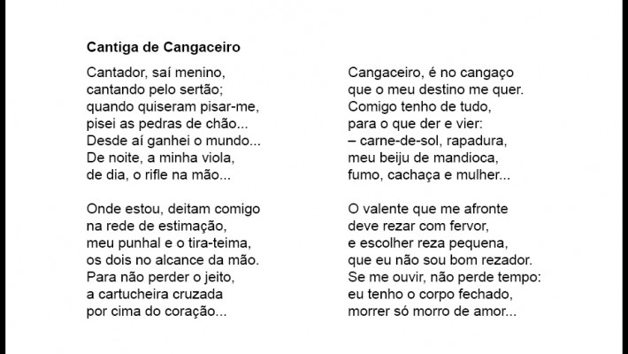 Cantiga de Cangaceiro