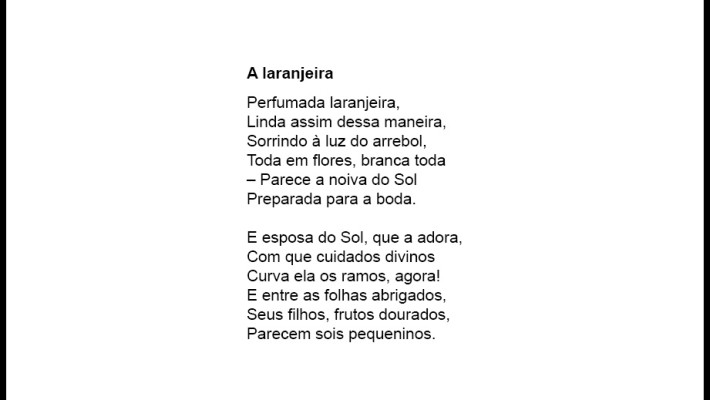 A laranjeira