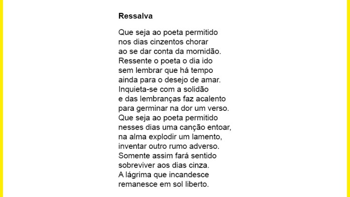 Ressalva