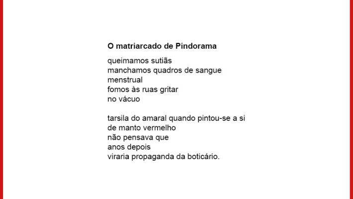 O matriarcado de Pindorama