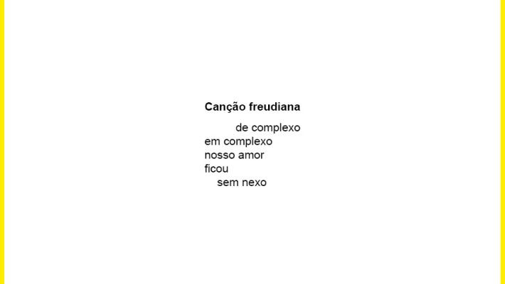 Canção freudiana