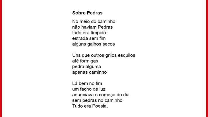 Sobre Pedras