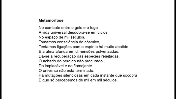 Metamorfose