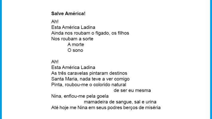 Salve América!