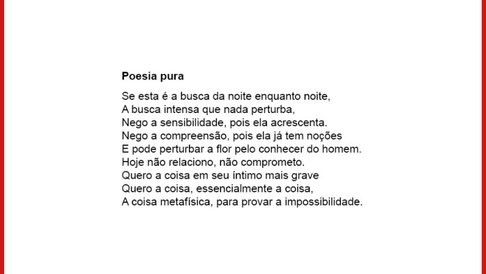 Poesia pura