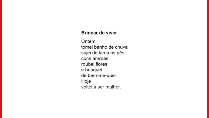 Brincar de viver