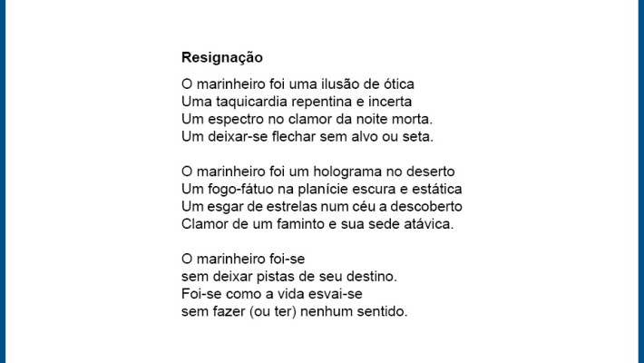 Resignação