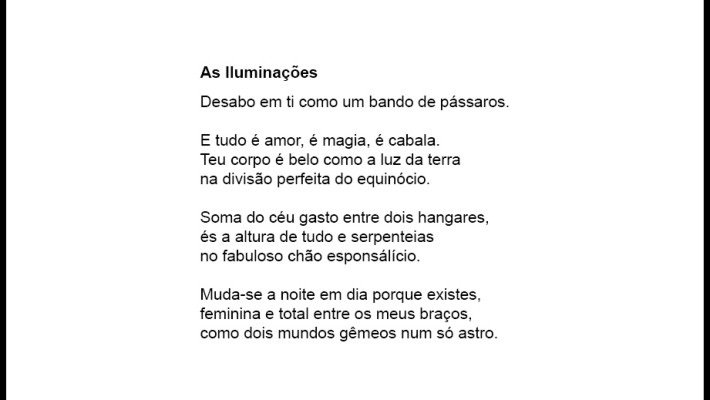 As Iluminações