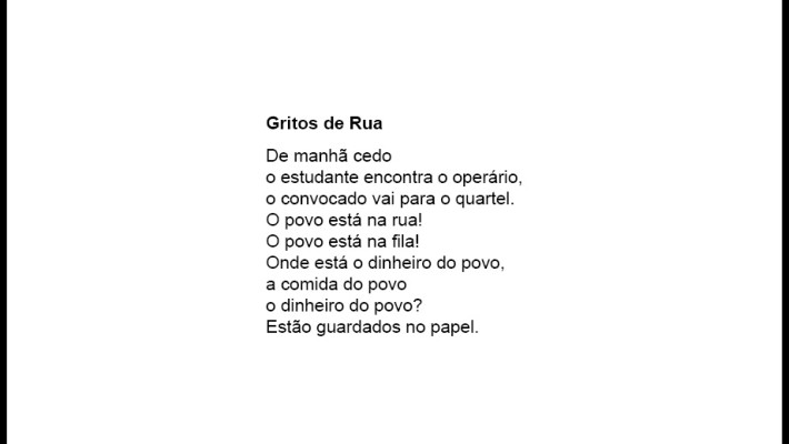 Gritos de Rua