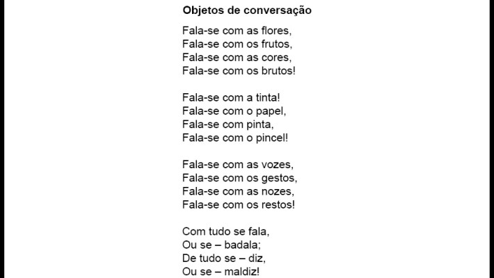 Objeto de conversação