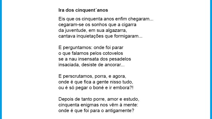 Ira dos cinquent'anos