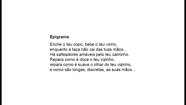 Epigrama