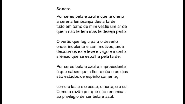 Soneto