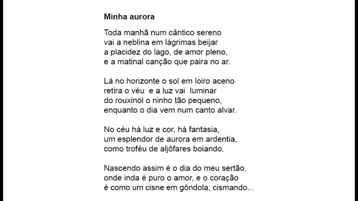 Minha aurora