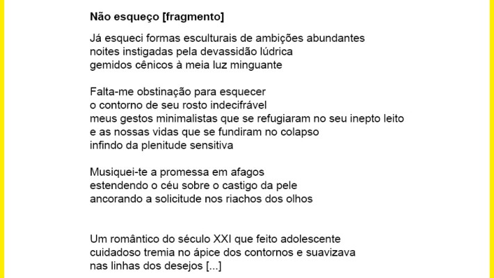 Não esqueço [fragmento]