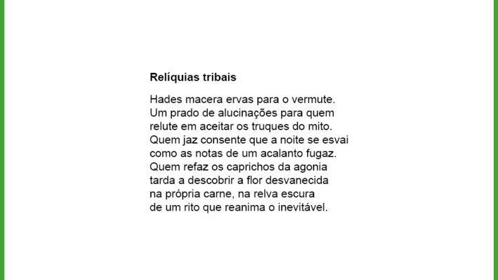 Relíquias tribais