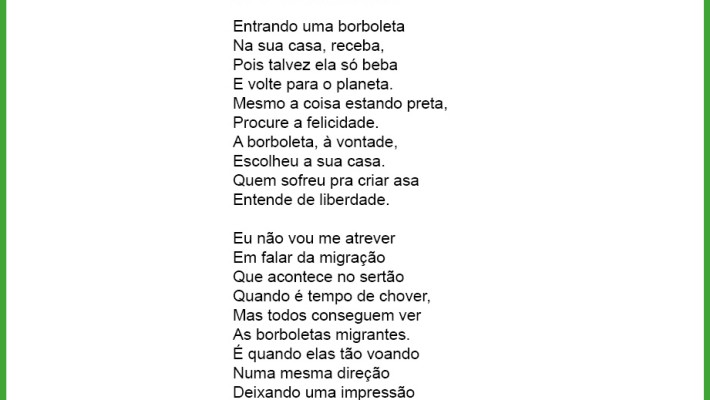 Fez o céu na natureza