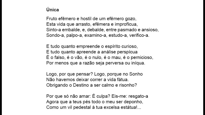 Única
