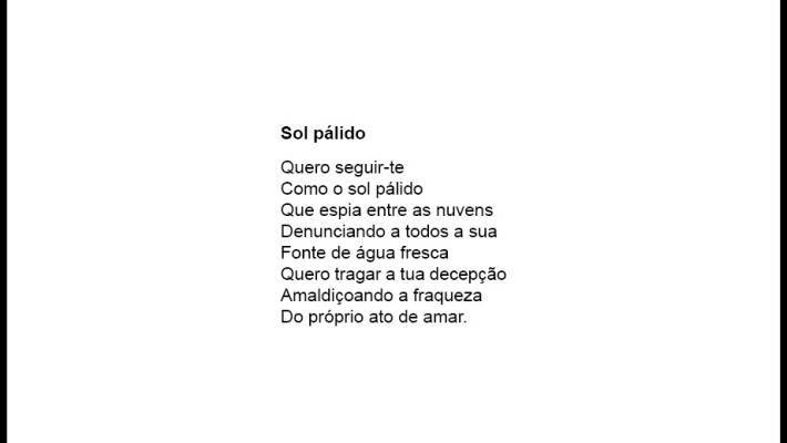 Sol pálido