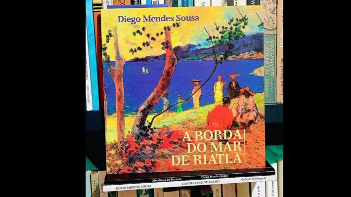 CAPA DO LIVRO A BORDA DO MAR DE RIATLA
