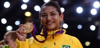 A  piauiense Sarah Menezes é ouro
