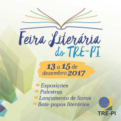 TRE-PI promove feira literária